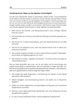 Image of the Page - 180 - in Digitale Souveränität - Bürger | Unternehmen | Staat