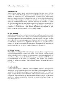 Image of the Page - 187 - in Digitale Souveränität - Bürger | Unternehmen | Staat