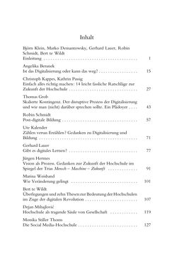 Image of the Page - (000005) - in Was macht die Digitalisierung mit den Hochschulen? - Einwürfe und Provokationen