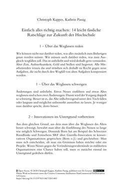 Image of the Page - 27 - in Was macht die Digitalisierung mit den Hochschulen? - Einwürfe und Provokationen