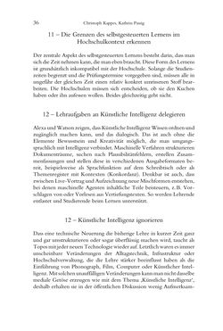 Bild der Seite - 36 - in Was macht die Digitalisierung mit den Hochschulen? - Einwürfe und Provokationen