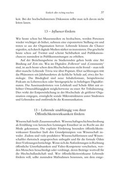 Image of the Page - 37 - in Was macht die Digitalisierung mit den Hochschulen? - Einwürfe und Provokationen