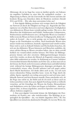 Bild der Seite - 63 - in Was macht die Digitalisierung mit den Hochschulen? - Einwürfe und Provokationen