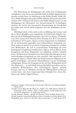 Image of the Page - 66 - in Was macht die Digitalisierung mit den Hochschulen? - Einwürfe und Provokationen