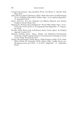 Image of the Page - 68 - in Was macht die Digitalisierung mit den Hochschulen? - Einwürfe und Provokationen