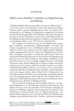 Image of the Page - 71 - in Was macht die Digitalisierung mit den Hochschulen? - Einwürfe und Provokationen