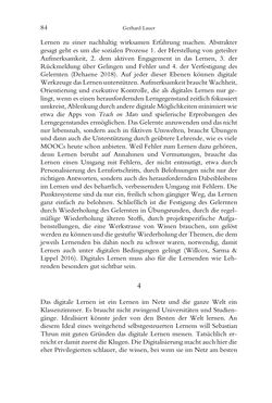 Image of the Page - 84 - in Was macht die Digitalisierung mit den Hochschulen? - Einwürfe und Provokationen