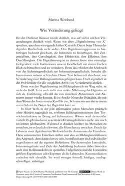 Image of the Page - 101 - in Was macht die Digitalisierung mit den Hochschulen? - Einwürfe und Provokationen