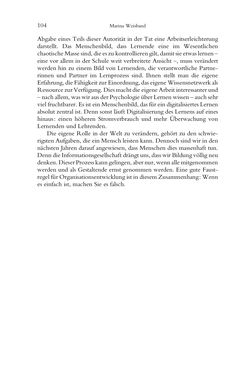 Image of the Page - 104 - in Was macht die Digitalisierung mit den Hochschulen? - Einwürfe und Provokationen