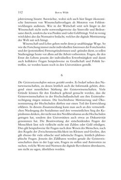 Bild der Seite - 112 - in Was macht die Digitalisierung mit den Hochschulen? - Einwürfe und Provokationen