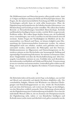 Bild der Seite - 113 - in Was macht die Digitalisierung mit den Hochschulen? - Einwürfe und Provokationen