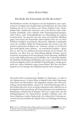 Image of the Page - 133 - in Was macht die Digitalisierung mit den Hochschulen? - Einwürfe und Provokationen