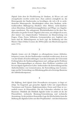 Image of the Page - 134 - in Was macht die Digitalisierung mit den Hochschulen? - Einwürfe und Provokationen