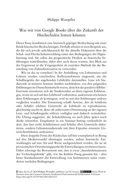 Bild der Seite - 153 - in Was macht die Digitalisierung mit den Hochschulen? - Einwürfe und Provokationen
