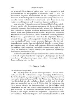 Bild der Seite - 156 - in Was macht die Digitalisierung mit den Hochschulen? - Einwürfe und Provokationen