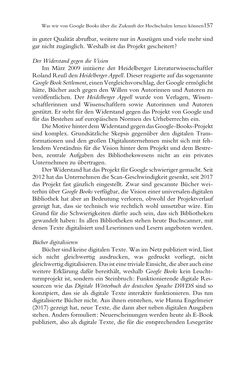 Bild der Seite - 157 - in Was macht die Digitalisierung mit den Hochschulen? - Einwürfe und Provokationen