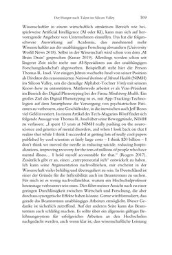 Image of the Page - 169 - in Was macht die Digitalisierung mit den Hochschulen? - Einwürfe und Provokationen