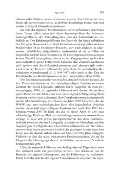 Image of the Page - 179 - in Was macht die Digitalisierung mit den Hochschulen? - Einwürfe und Provokationen