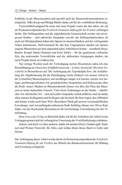 Image of the Page - 12 - in Dinge – Nutzer – Netze - Von der Virtualisierung des Musealen zur Musealisierung des Virtuellen