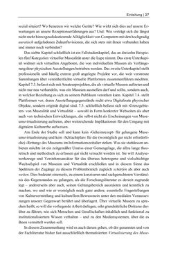 Image of the Page - 27 - in Dinge – Nutzer – Netze - Von der Virtualisierung des Musealen zur Musealisierung des Virtuellen