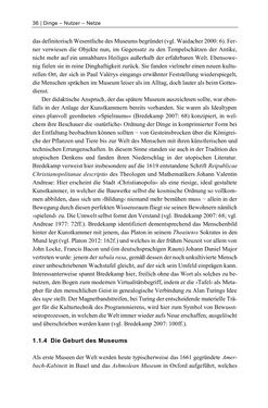 Bild der Seite - 36 - in Dinge – Nutzer – Netze - Von der Virtualisierung des Musealen zur Musealisierung des Virtuellen