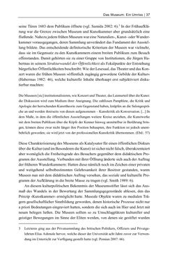 Bild der Seite - 37 - in Dinge – Nutzer – Netze - Von der Virtualisierung des Musealen zur Musealisierung des Virtuellen