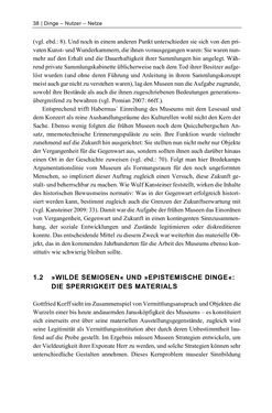 Bild der Seite - 38 - in Dinge – Nutzer – Netze - Von der Virtualisierung des Musealen zur Musealisierung des Virtuellen