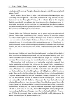Bild der Seite - 44 - in Dinge – Nutzer – Netze - Von der Virtualisierung des Musealen zur Musealisierung des Virtuellen