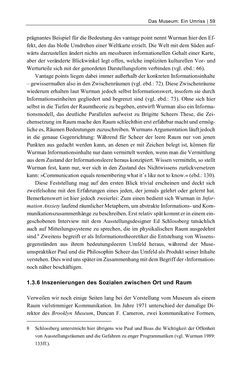 Bild der Seite - 59 - in Dinge – Nutzer – Netze - Von der Virtualisierung des Musealen zur Musealisierung des Virtuellen