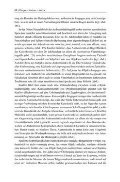Bild der Seite - 68 - in Dinge – Nutzer – Netze - Von der Virtualisierung des Musealen zur Musealisierung des Virtuellen