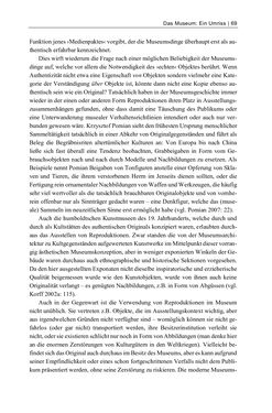Bild der Seite - 69 - in Dinge – Nutzer – Netze - Von der Virtualisierung des Musealen zur Musealisierung des Virtuellen