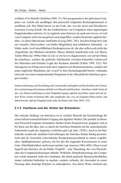 Bild der Seite - 86 - in Dinge – Nutzer – Netze - Von der Virtualisierung des Musealen zur Musealisierung des Virtuellen