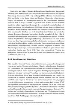 Bild der Seite - 107 - in Dinge – Nutzer – Netze - Von der Virtualisierung des Musealen zur Musealisierung des Virtuellen