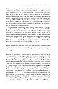 Bild der Seite - 125 - in Dinge – Nutzer – Netze - Von der Virtualisierung des Musealen zur Musealisierung des Virtuellen