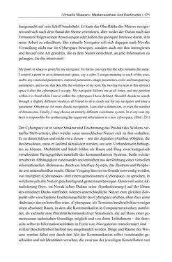 Bild der Seite - 171 - in Dinge – Nutzer – Netze - Von der Virtualisierung des Musealen zur Musealisierung des Virtuellen