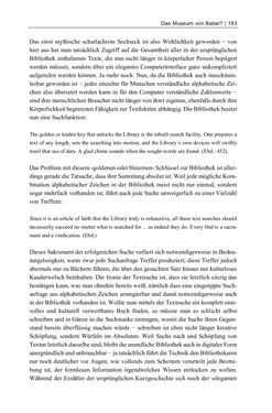 Bild der Seite - 193 - in Dinge – Nutzer – Netze - Von der Virtualisierung des Musealen zur Musealisierung des Virtuellen