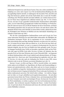 Image of the Page - 202 - in Dinge – Nutzer – Netze - Von der Virtualisierung des Musealen zur Musealisierung des Virtuellen
