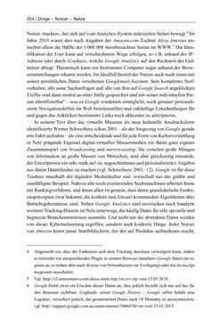 Bild der Seite - 204 - in Dinge – Nutzer – Netze - Von der Virtualisierung des Musealen zur Musealisierung des Virtuellen