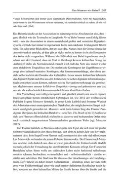 Image of the Page - 207 - in Dinge – Nutzer – Netze - Von der Virtualisierung des Musealen zur Musealisierung des Virtuellen