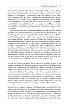 Image of the Page - 211 - in Dinge – Nutzer – Netze - Von der Virtualisierung des Musealen zur Musealisierung des Virtuellen