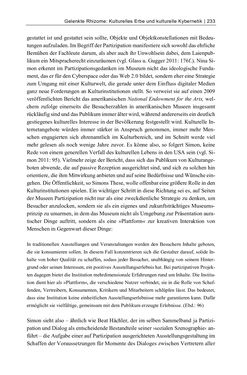 Image of the Page - 233 - in Dinge – Nutzer – Netze - Von der Virtualisierung des Musealen zur Musealisierung des Virtuellen