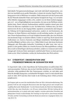 Bild der Seite - 237 - in Dinge – Nutzer – Netze - Von der Virtualisierung des Musealen zur Musealisierung des Virtuellen