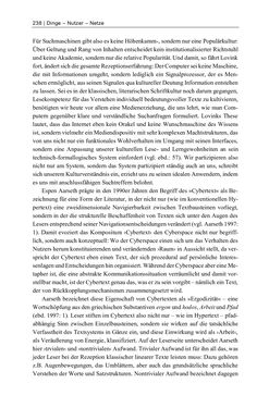 Bild der Seite - 238 - in Dinge – Nutzer – Netze - Von der Virtualisierung des Musealen zur Musealisierung des Virtuellen