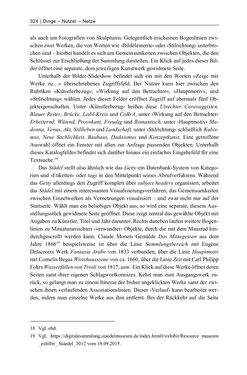 Bild der Seite - 324 - in Dinge – Nutzer – Netze - Von der Virtualisierung des Musealen zur Musealisierung des Virtuellen