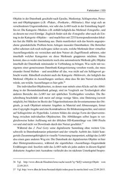 Bild der Seite - 333 - in Dinge – Nutzer – Netze - Von der Virtualisierung des Musealen zur Musealisierung des Virtuellen