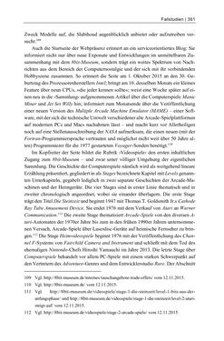 Image of the Page - 361 - in Dinge – Nutzer – Netze - Von der Virtualisierung des Musealen zur Musealisierung des Virtuellen