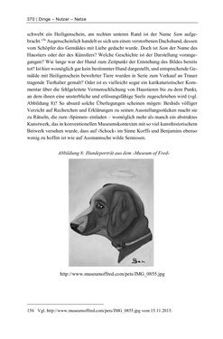 Image of the Page - 370 - in Dinge – Nutzer – Netze - Von der Virtualisierung des Musealen zur Musealisierung des Virtuellen