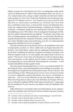 Bild der Seite - 379 - in Dinge – Nutzer – Netze - Von der Virtualisierung des Musealen zur Musealisierung des Virtuellen