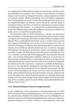 Bild der Seite - 385 - in Dinge – Nutzer – Netze - Von der Virtualisierung des Musealen zur Musealisierung des Virtuellen