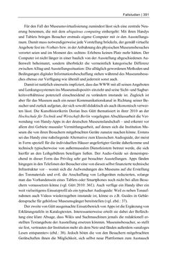 Bild der Seite - 391 - in Dinge – Nutzer – Netze - Von der Virtualisierung des Musealen zur Musealisierung des Virtuellen
